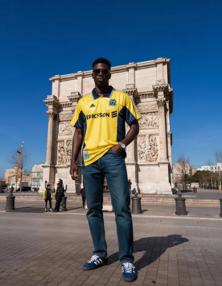 Olympique de Marseille 98-99 / 3er uniforme