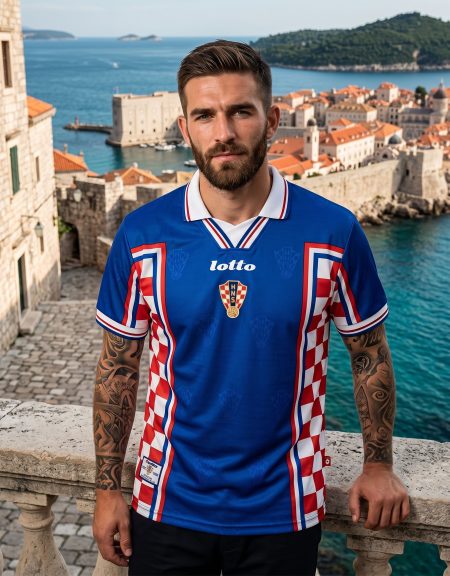 Croacia 1998 / 2do uniforme