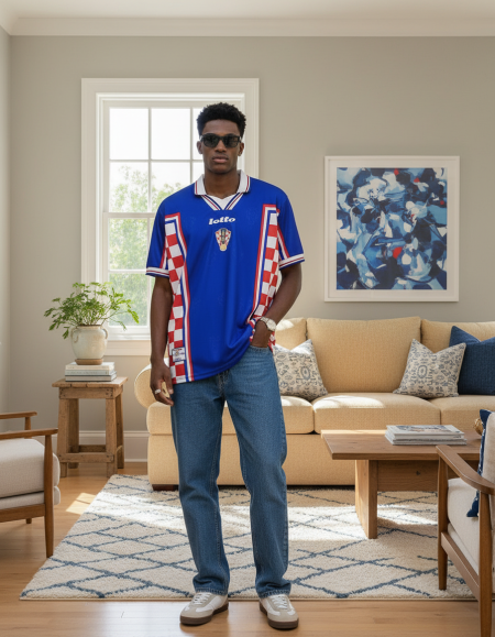 Croacia 1998 / 2do uniforme