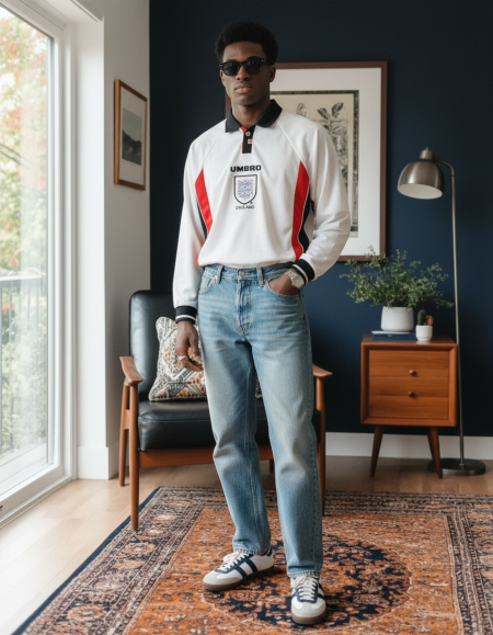 Inglaterra 1998 / 1er Uniforme