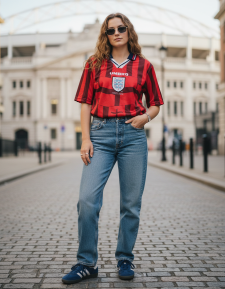 Inglaterra 1998 / 2do Uniforme