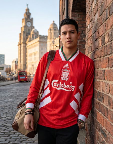 Liverpool 94-95 / 1er Uniforme Manga Larga